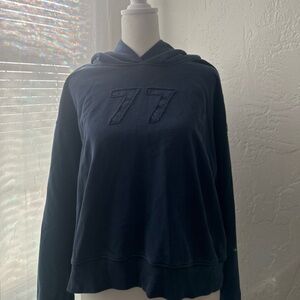 America Eagle Cropped Hoodie